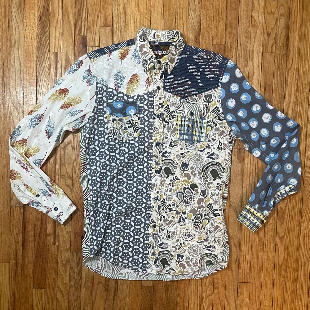 Desigual Pattern Button Down - image 1